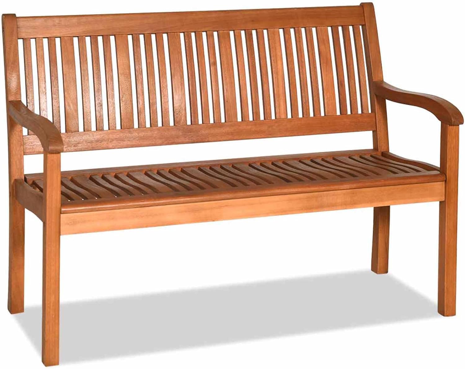 COSTWAY Outdoor Acacia Wood Garden Bench