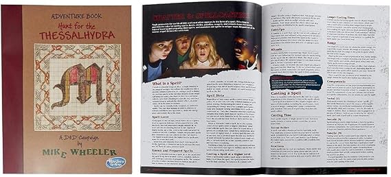 مجموعة ألعاب لعبة Hasbro Gaming Stranger Things Dungeons & Dragons ، مجموعة ألعاب الأدوار ، 14 عامًا +