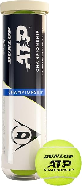 DUNLOP Pallina da tennis ATP Championship, per sabbia, campo duro e erba - 3