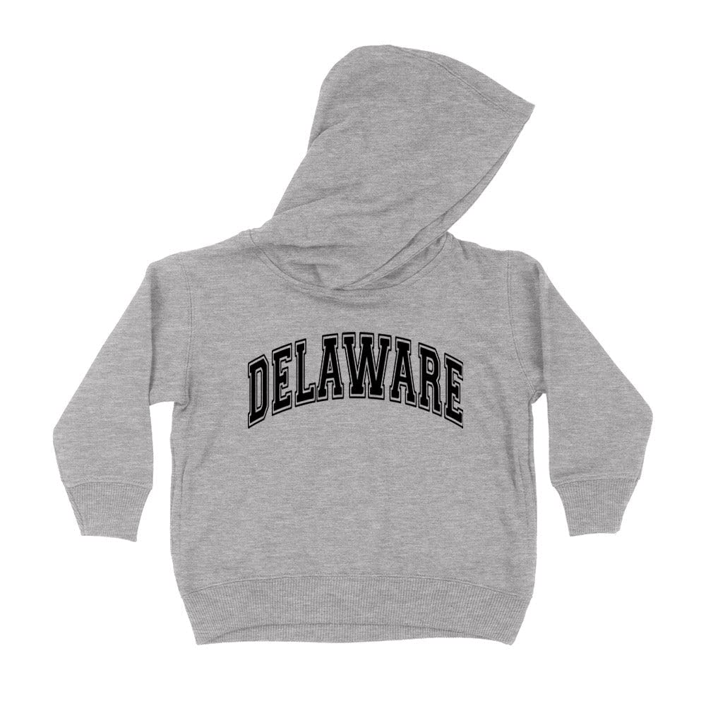 Arch Delaware Kids Hoodie Sweatshirt Toddler 4T Heather Grey