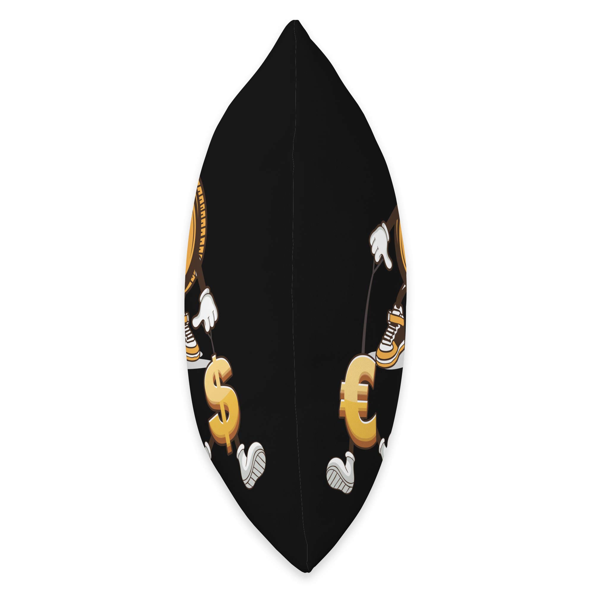 Amazon.com: Bitcoin Dollar Euro Dog Leash Coin Money Cryptocurrency Throw  Pillow : לבית ולמטבח