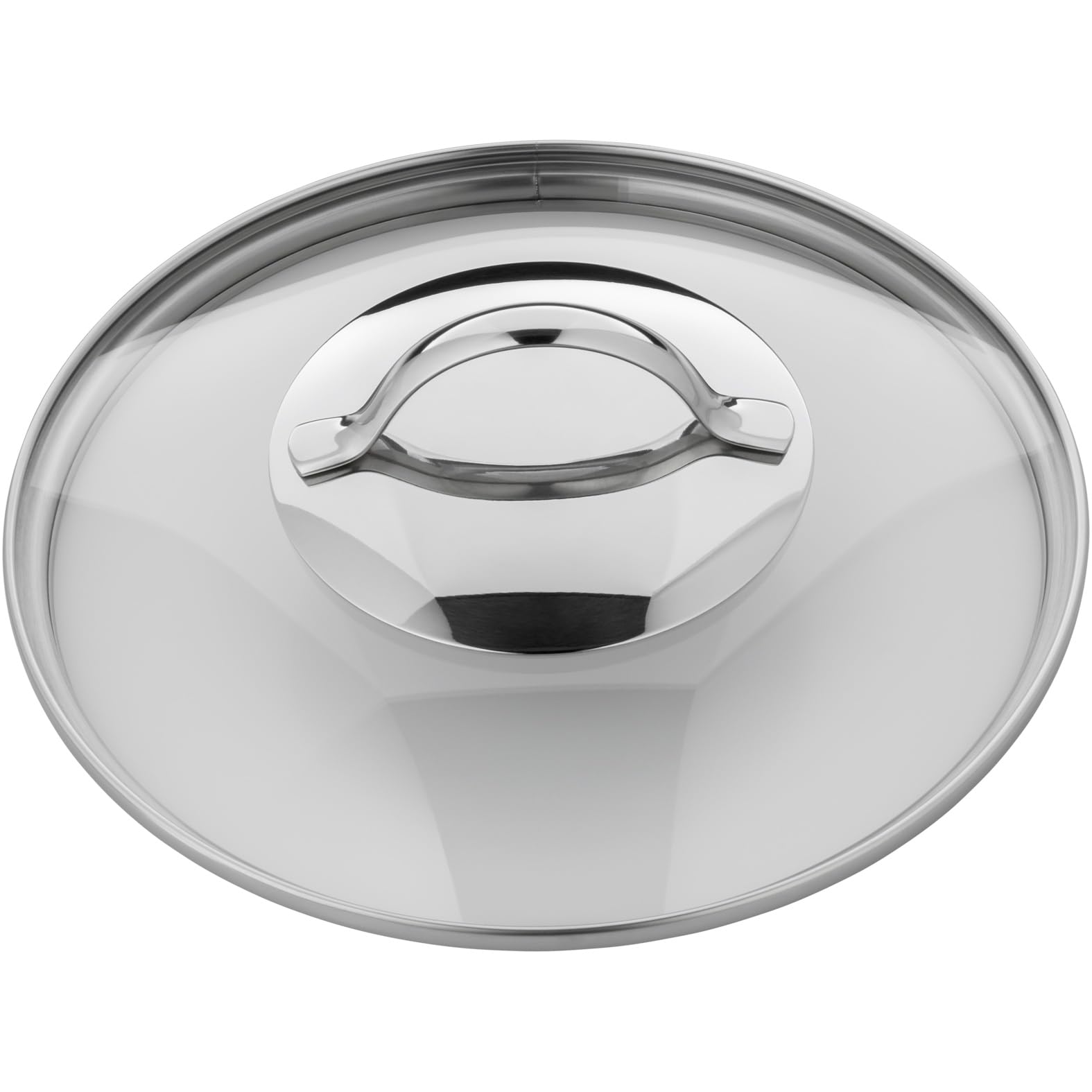 Silit Achat Kochtopf groß 24cm, Glasdeckel, Fleischtopf Induktion 5,6l, Edelstahl teilmattiert, unbeschichtet, backofengeeignet