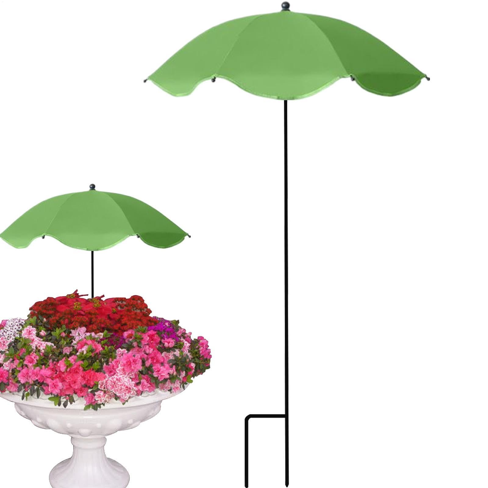 Parasol para plantas de jardín y piscina que decora y protege tu terraza exterior