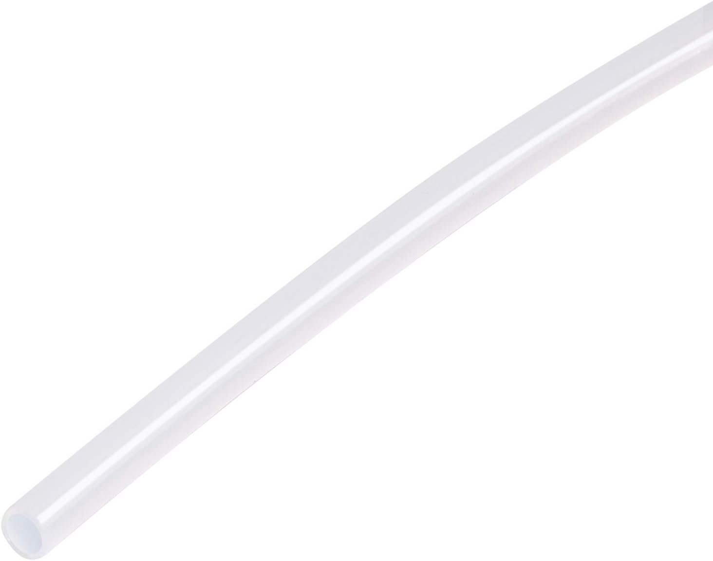 uxcell PTFE Tubing Hose High Temperature Tube Pipe Insulating 3D Printer Hose 8mm ID x 10mm OD x 9.84ft Transparent