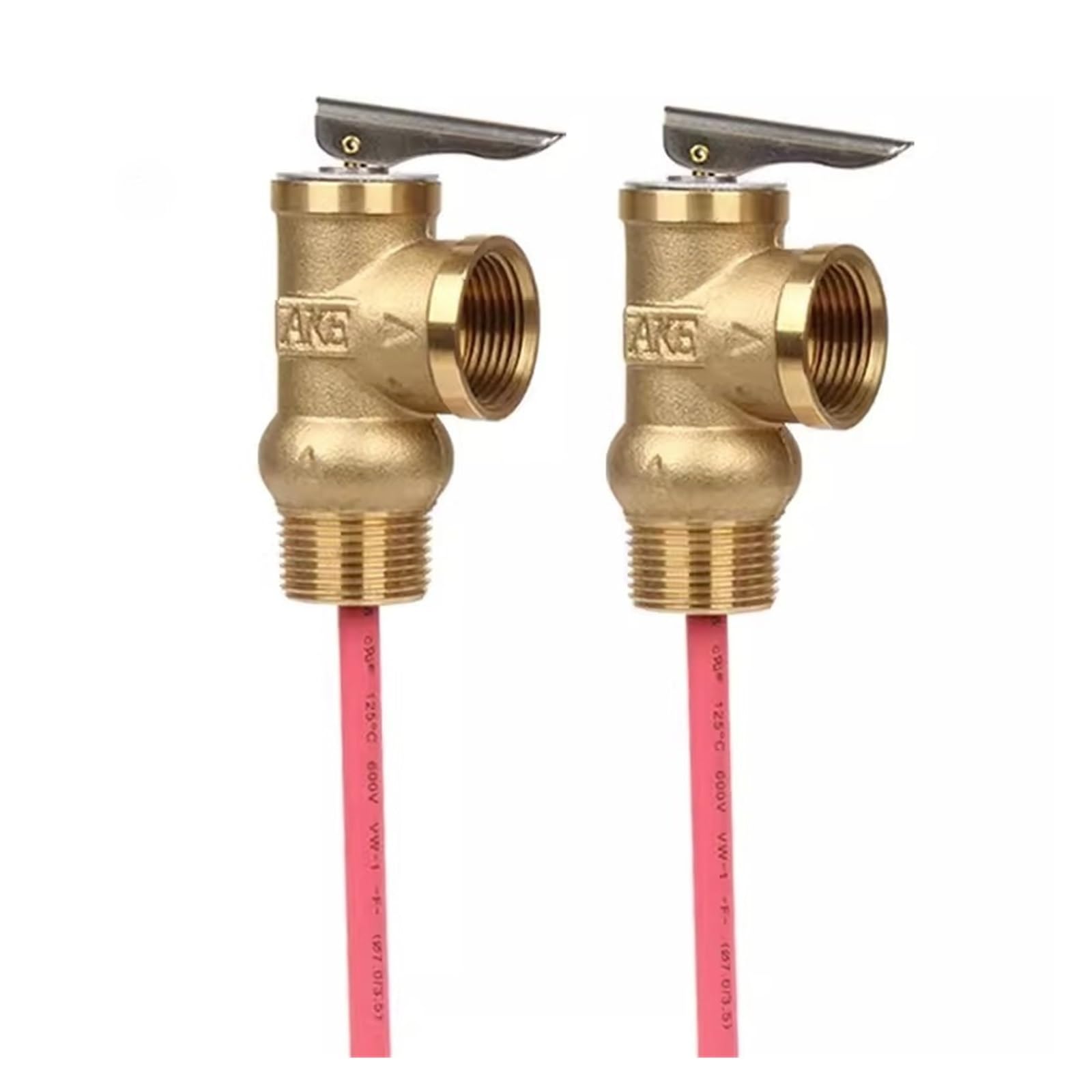 VáLvula De Alivio De PresióN 1 Uds. Válvula de alivio presión temperatura DN15/20 3/4 "como seguridad 0,6-1MPa for calentador agua Solar presurizado para Fábricas
