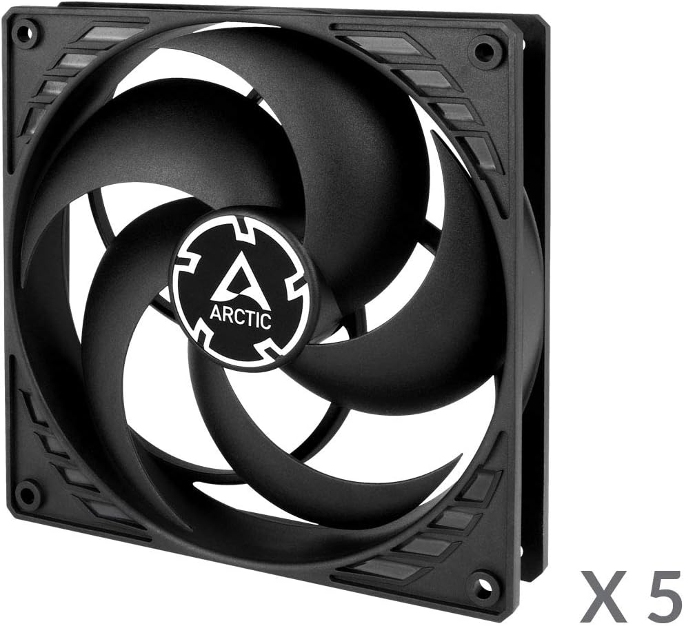 ARCTIC P14 PWM PST (5 Pack), PC Fan, 140mm Fan, PC Case Fan with PWM Sharing Technology (PST), Pressure-optimised, Computer - Image 4