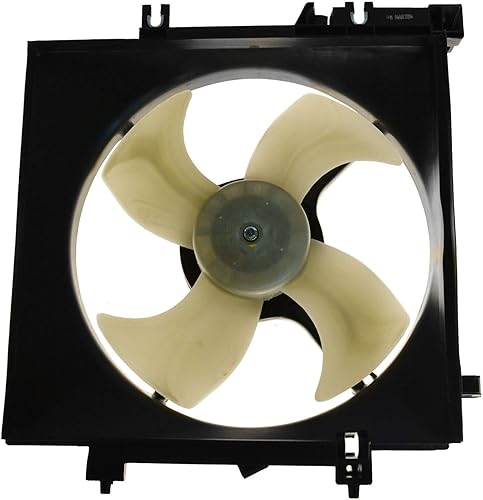 Vista 136 de TRQ Conjunto de ventilador de enfriamiento dual para radiador Compatible con 2004-2006 Lexus ES330 Toyota Camry 2004-2008 Solara LX3115111