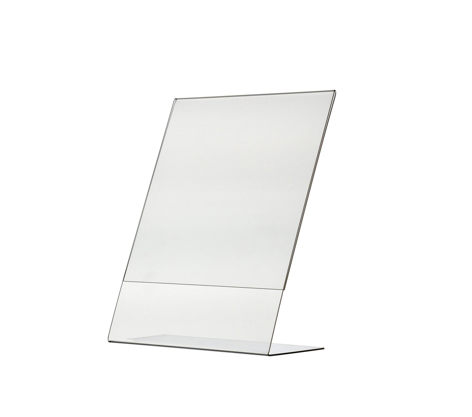 Marketing Holders 5 Pack Acrylic Sign Holder Side Load Table Tent 8.5