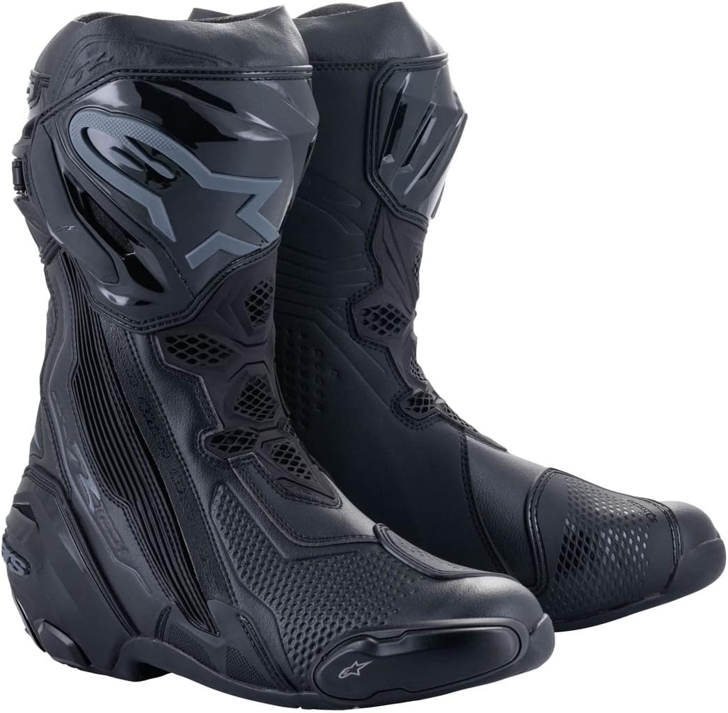 Alpinestars Supertech R Boots (45) (Black/Black)