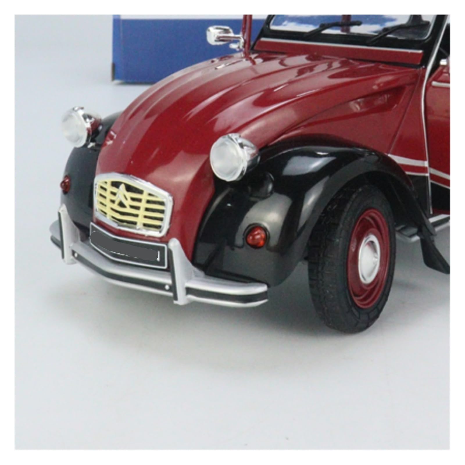 Modellino Di Auto In Lega Di Zinco Kit Per Auto Modello Per Citroën 2 CV 6 Charleston 1982 In Scala 1:18 Giocattolo Da Esposizione Classico Da Collezione Modellino Di Auto Pressofuso