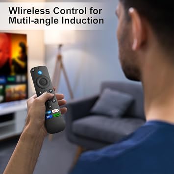 Voice Replacement Remote Control Compatible with Fire TV Stick,TV Cube and Amazon Fire Smart TVs