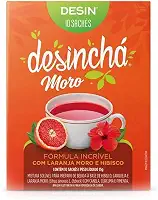 Chá de Laranja com Moro e Hibisco Desinchá 15g