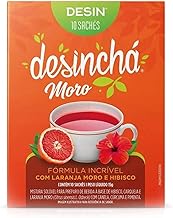 Chá de Laranja com Moro e Hibisco Desinchá 15g