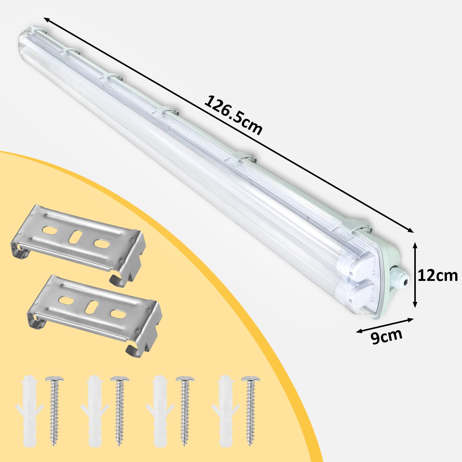 Lámpara LED 40W Tipo Ventilador, 4 Aspas Ajustables, Volteck, Volteck