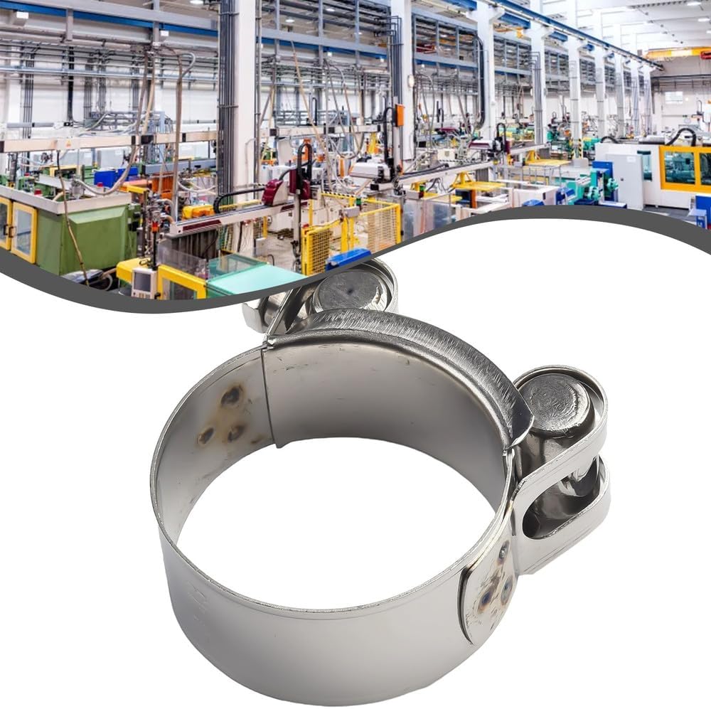 Hose Clamps-Clips Stainless Steel T Bolt Exhaust Type 1-50 For Engine Intake Hose Exhaust Clamps Turbo Pressure Hoses,23,25mm