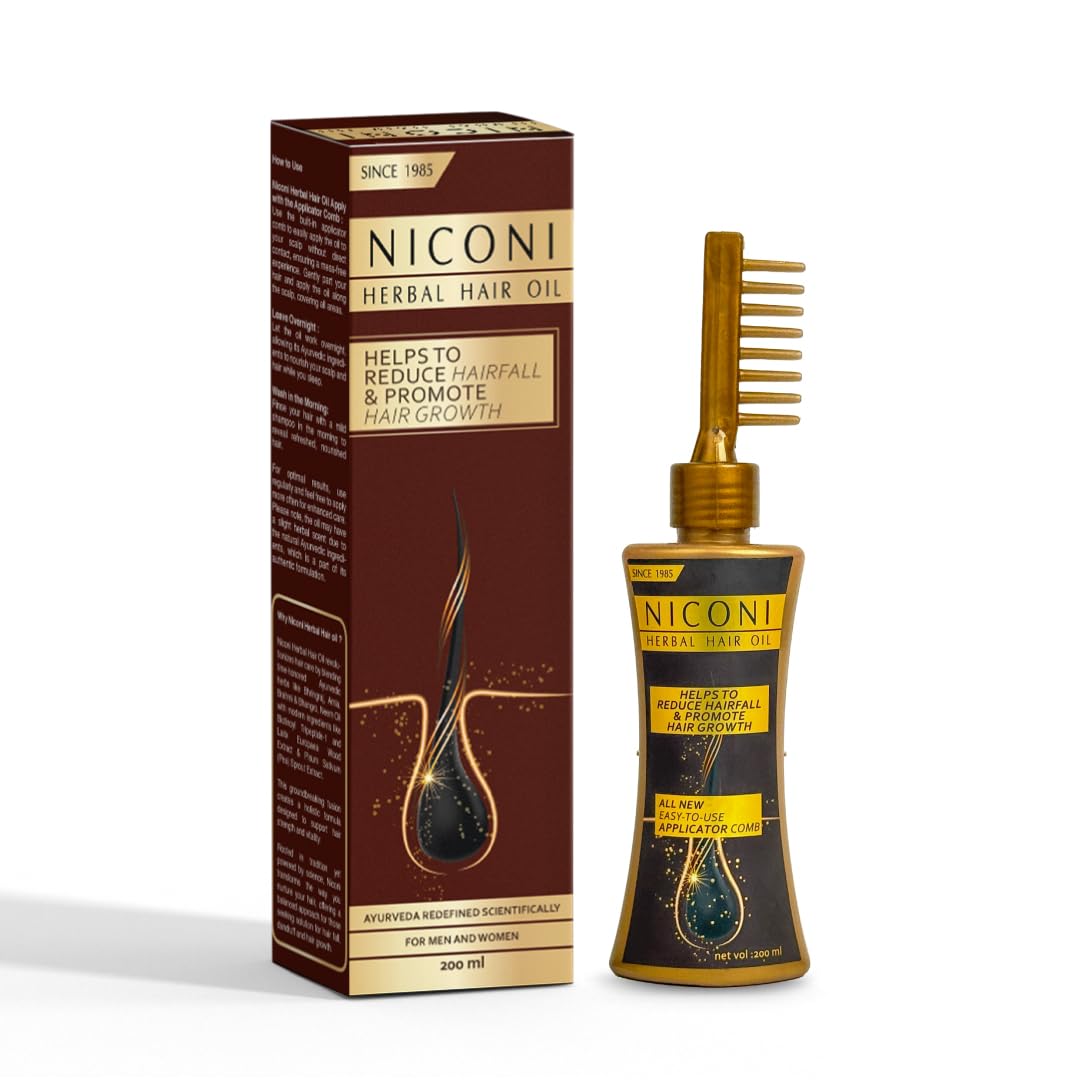 Niconi Herbal Hair Oil 200ml - Image 1