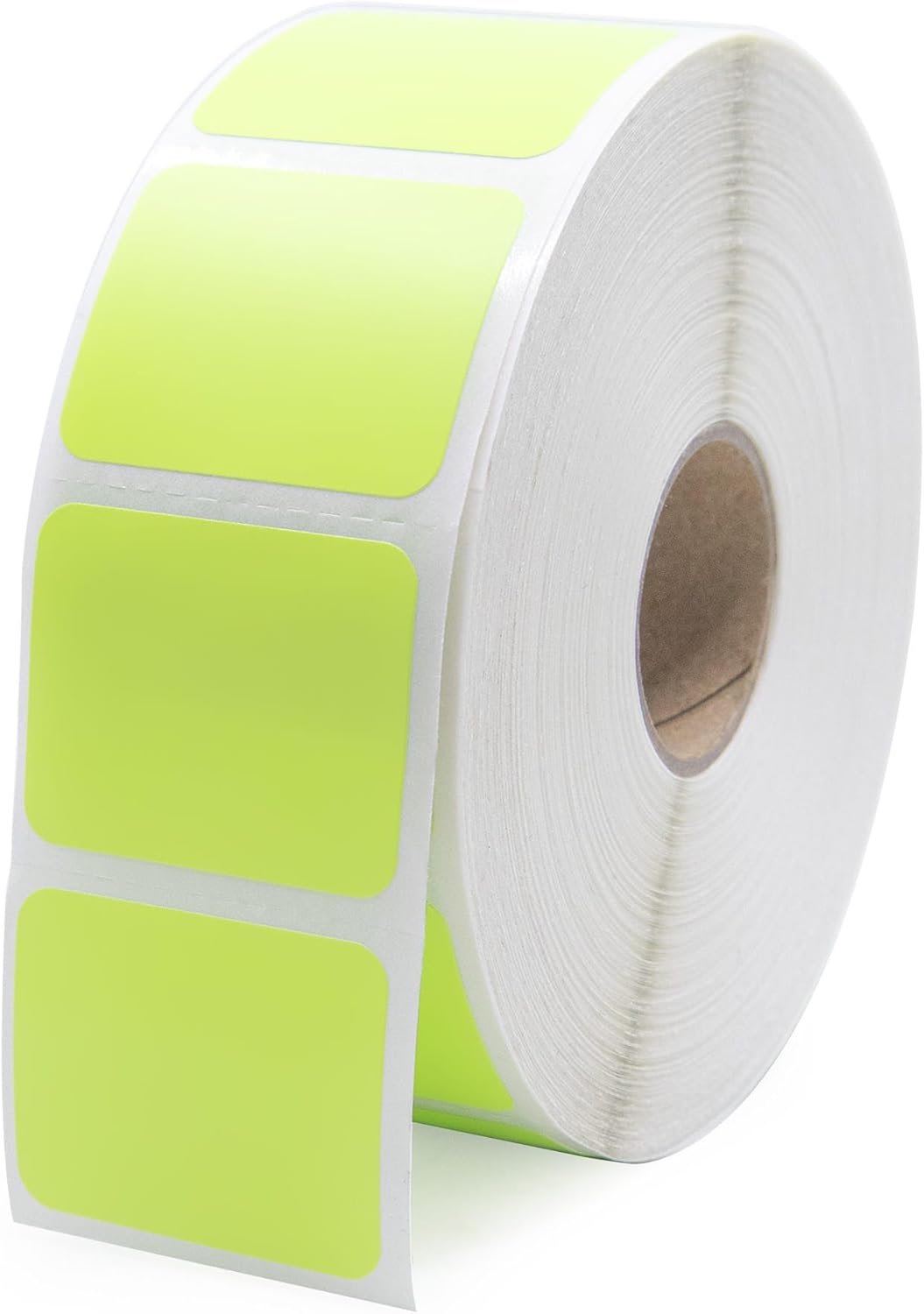 Zebra Green UPC Stickers 1.25" x 1" (LV800512105G