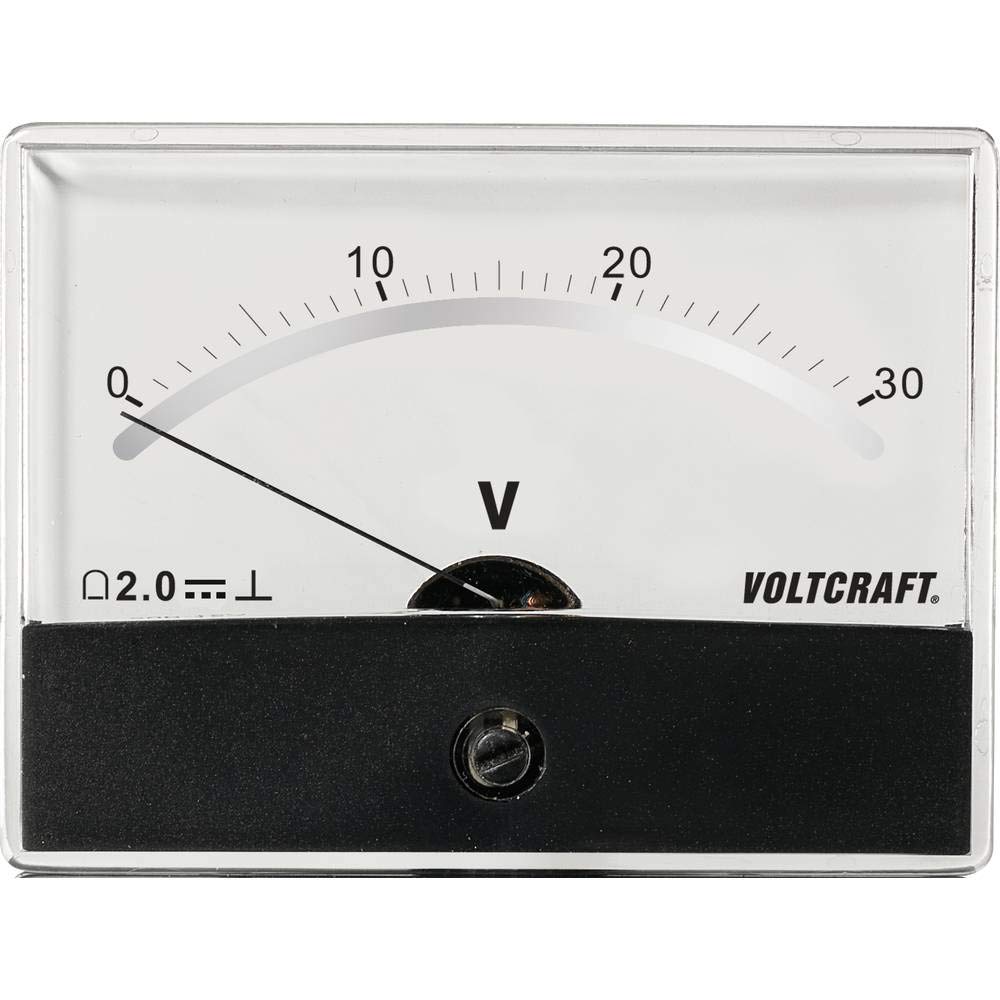VOLTCRAFT AM-86X65/30V/DC AM-86X65/30V/DC Einbau-Messgerät AM-86X65/30V/DC Drehspule