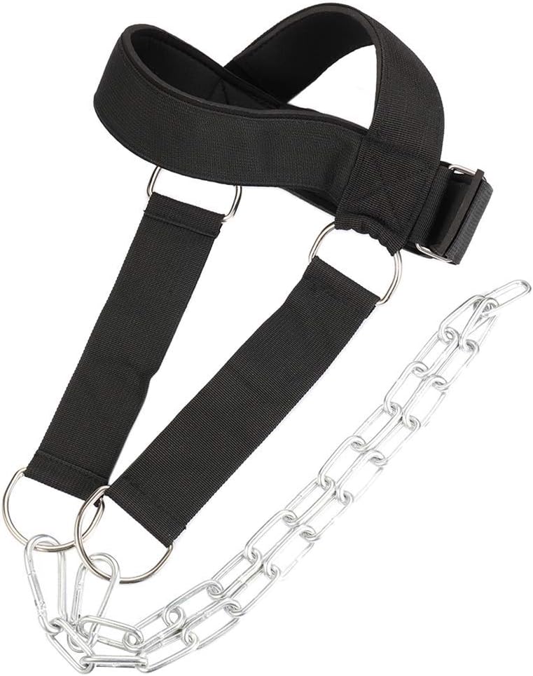 Fitness Equipment Neoprene Padded Head Harness with 30