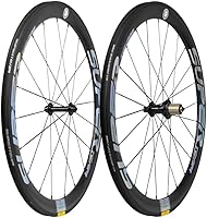 Vista 9 de Superteam Ruedas de Bicicleta de Carretera de Fibra de Carbono 700C, Juego de Ruedas Clincher de 50mm, Mate de 23 de Ancho