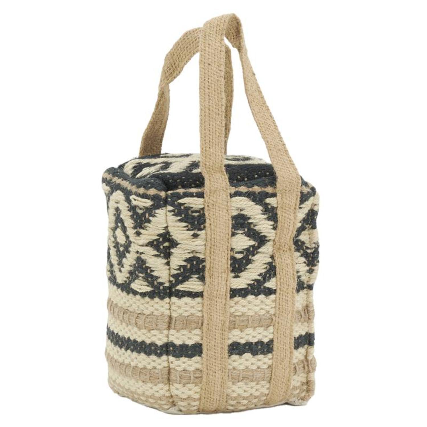 Cale-porte en jute indie lourd anti-courant d'air pour entrée
