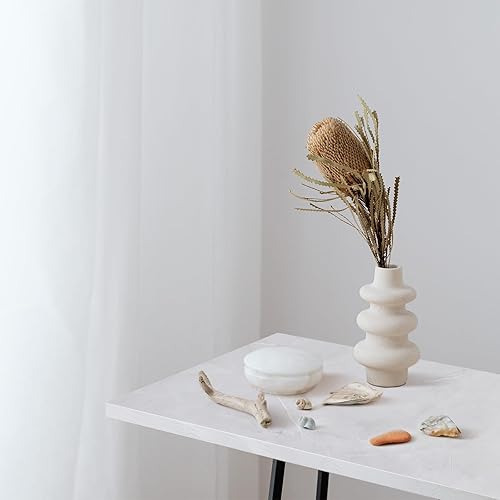 Miniatura 158 de Kaboon Mesa universal de 45.67 x 23.62 pulgadas, escritorio sólido de una pieza, encimera de melamina reversible, escritorios dobles, escritorio en