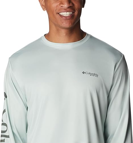 Miniatura 4 de Columbia Terminal Tackle PFG Carey Chen - Manga larga para hombre, color verde fríociprés Inshore Trio, talla L