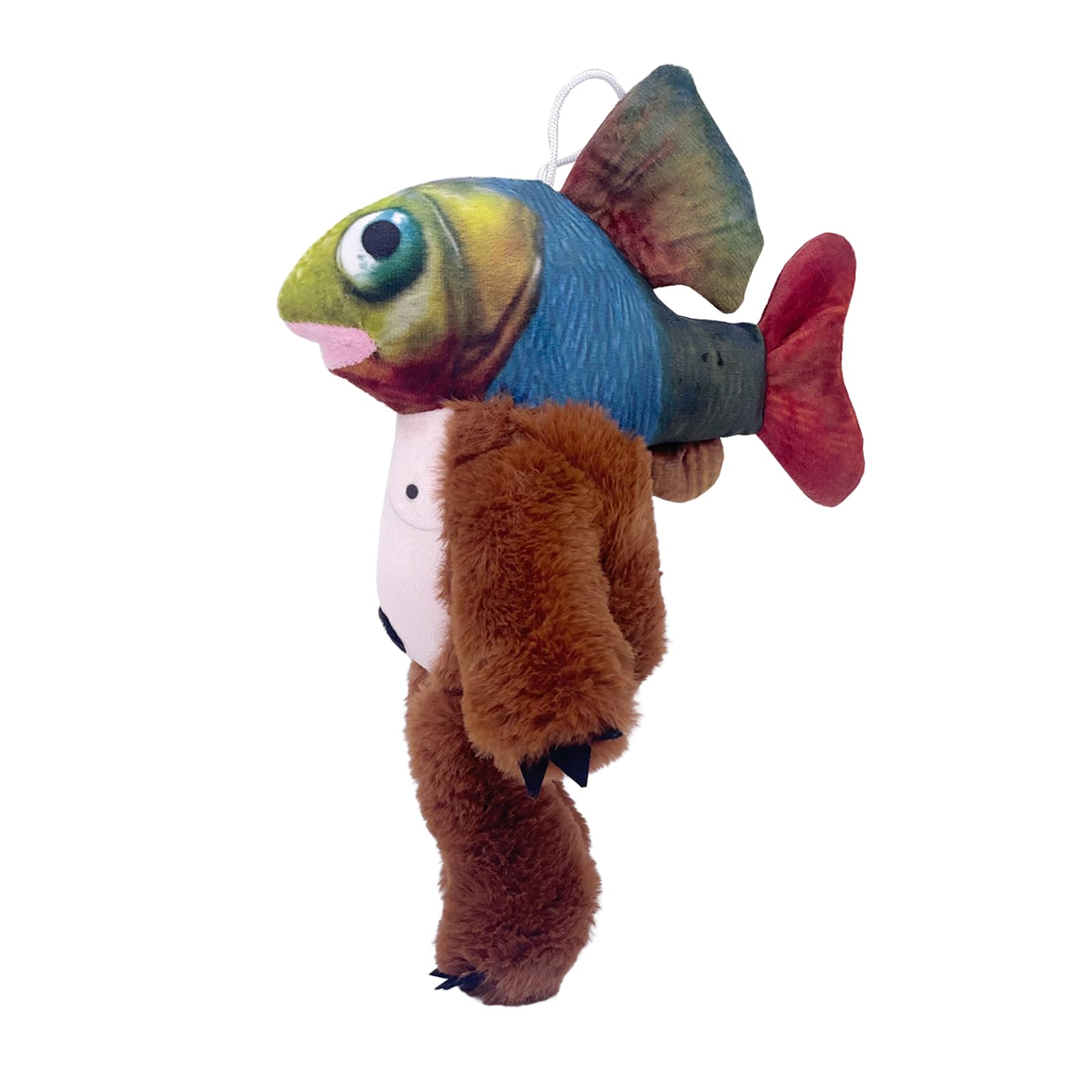Benolls Tung Tung Tung Sahur Plush,2025 New Tralalero Tralala Plushish,Italian Brainrot Stuffed Figure Pillow Gift for Fans (Brown Plush) — image 1