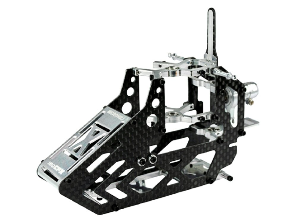 MICROHELI Aluminum/Carbon Fiber Main Frame - Blade 180 CFX