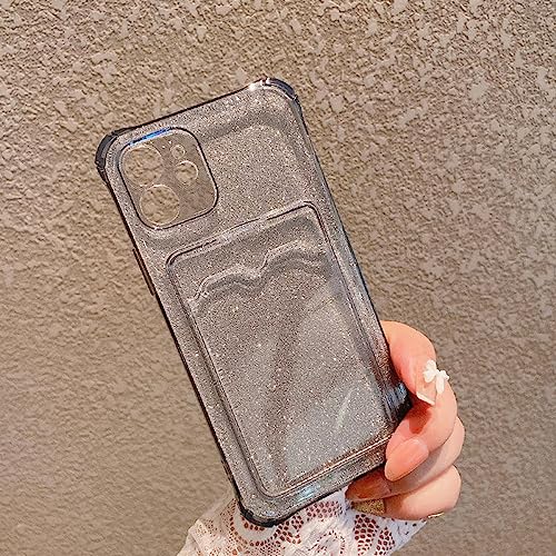 Coque antichoc iPhone 11 Pro Max évitant les rayures avec son étui porte-carte noir