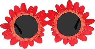 5 Pares De Óculos De Sol Bebê Flor Óculos De Sol Em Forma De Coração Óculos De Sol Redondos Para Crianças Óculos De Sol Decorativos Para Crianças Óculos De Sol Coração Girassol