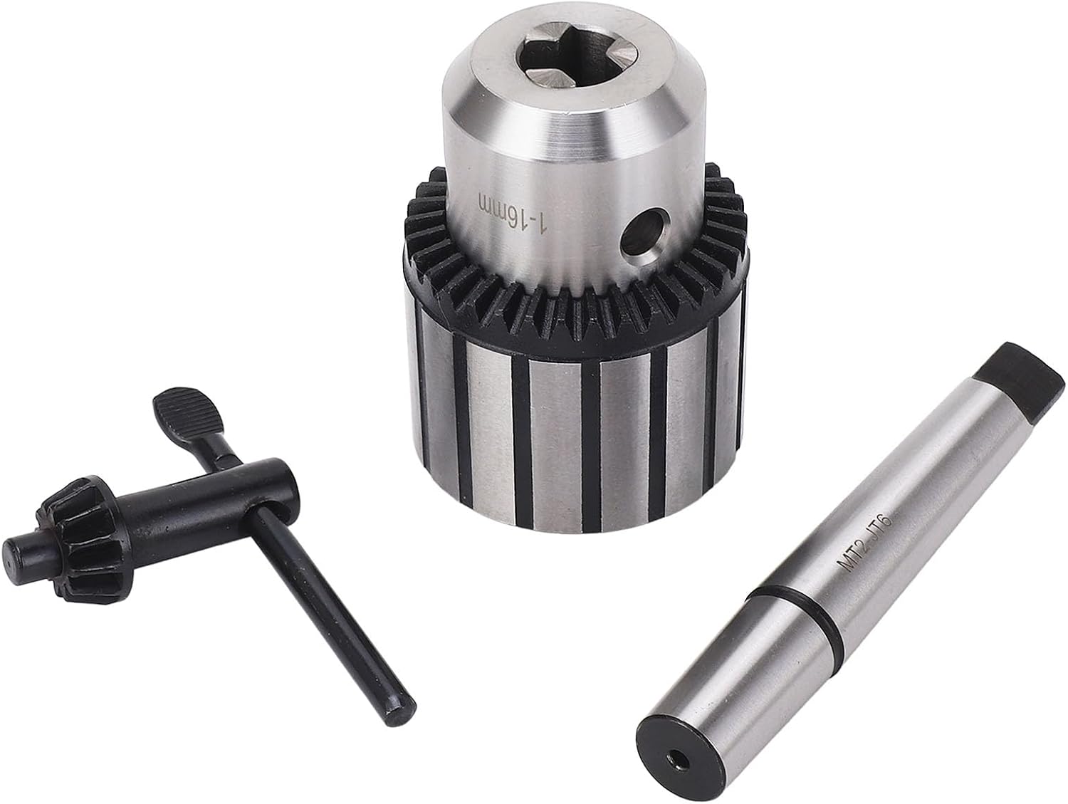 Drill Press Chuck Mount Strong Clamping Force Safe Lathe Parts Accessories Applicable to Portable, Bench or Floor Drilling Machines