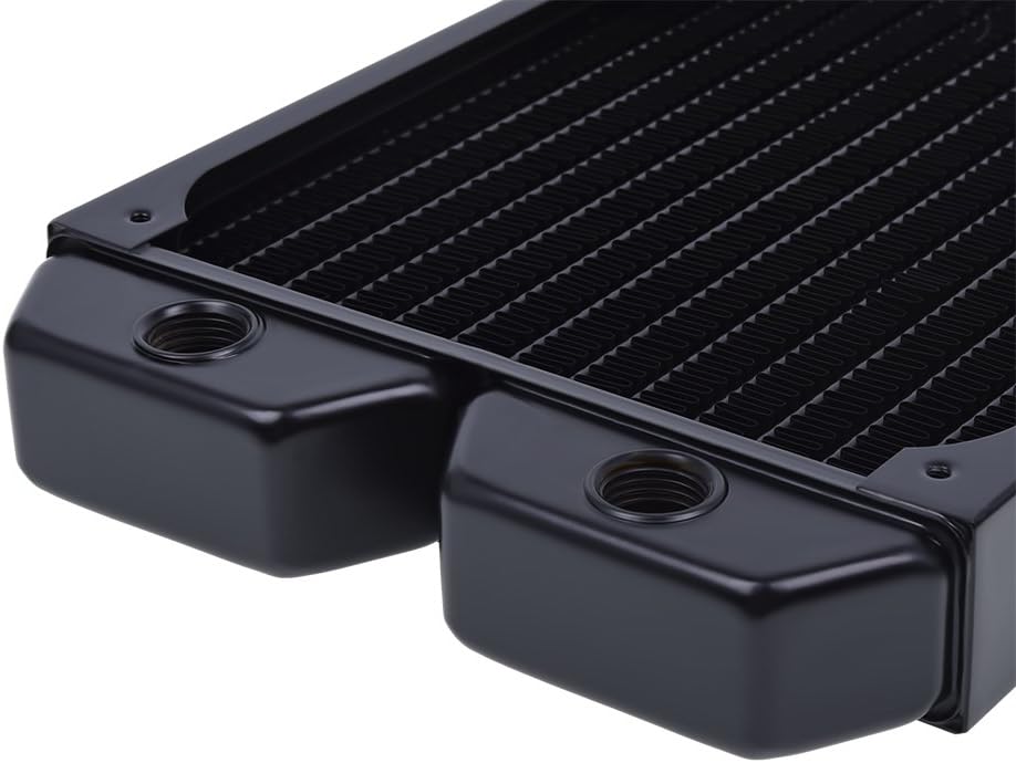 Alphacool NexXxos ST30 Full Copper Radiator, 420mm, Triple Fan, Black