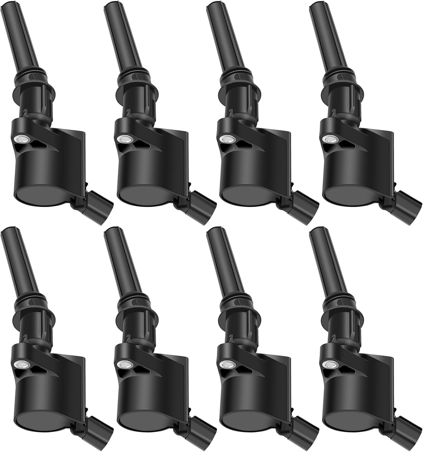 MAYASAF DG508 [Pack of 8] Ignition Coil for Ford 2004-2010 F-150/97-99 F-250/Explorer/Expedition/Mustang/E150(250/350), for Lincoln for Mercury with 4.6L/5.4L V8, 6.8L V10 Engine DG457 DG472 FD79X