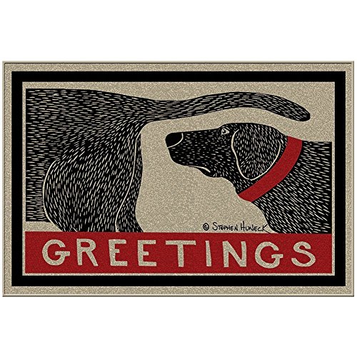Humorous Dog Sniffing Welcome Doormat Offers Unique Greeting To Your Guests by All U