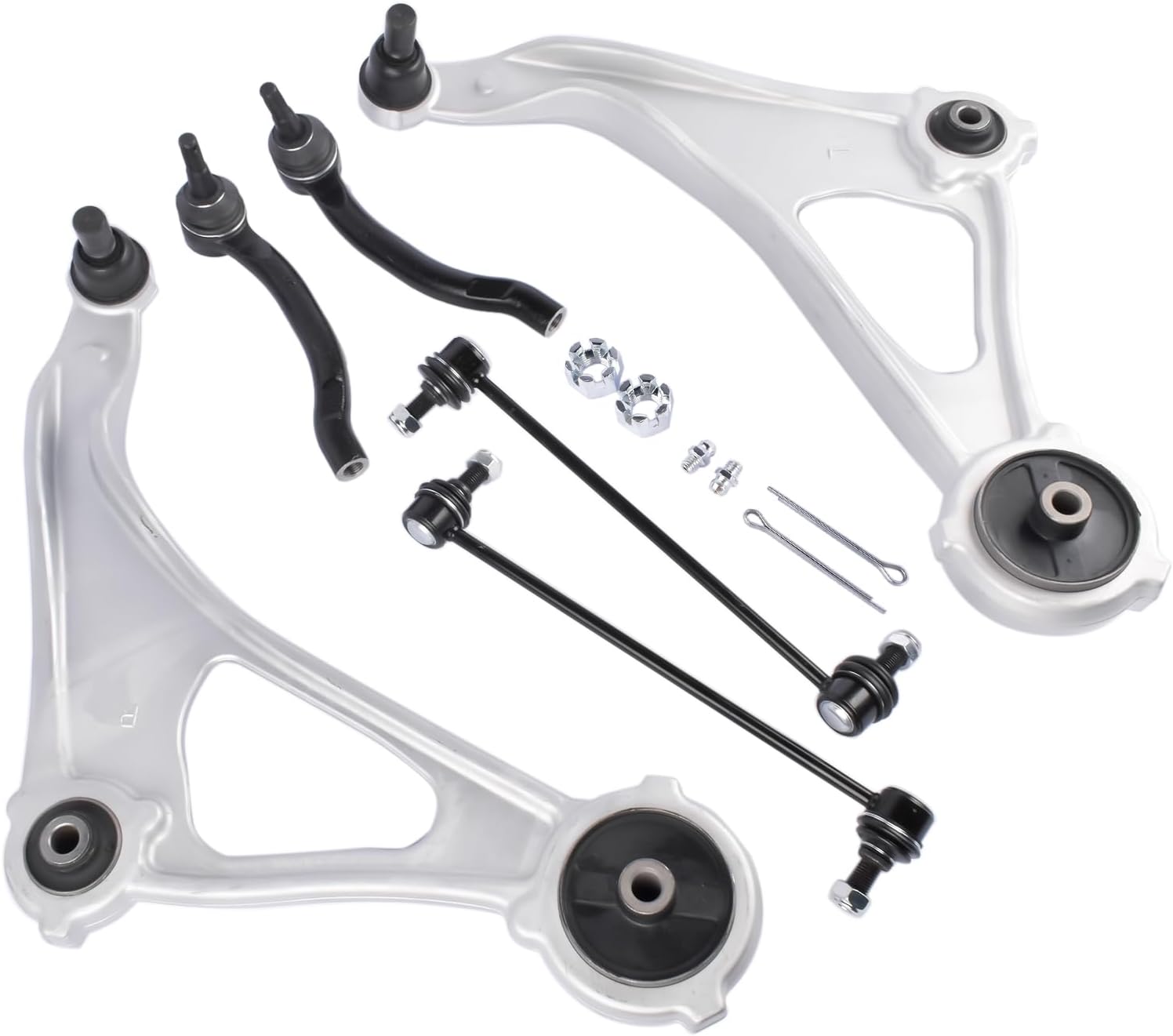 Front Control Arms Sway Bar Tie Rod Replacement for Nissan Altima Maxima 2.5L 3.5L 2015-2023 CMS301170 CMS301171 ES801196 ES801197