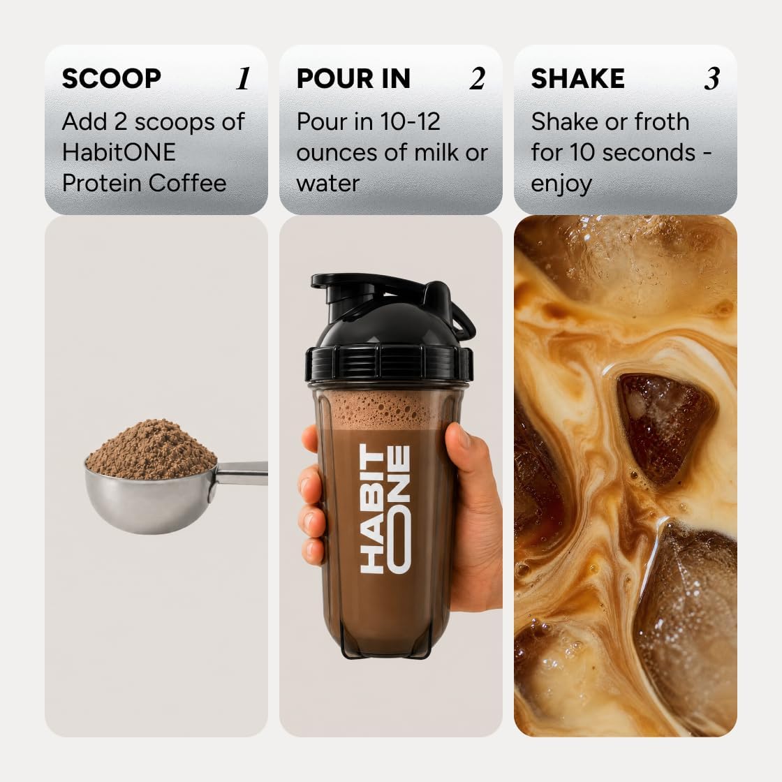 Protein Coffee with Probiotics & Prebiotics - 15 Serv - Chocolate image 4