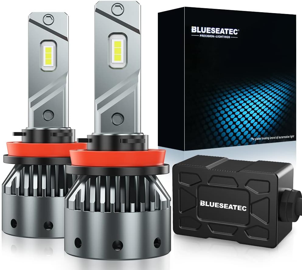 【新車検対応】BLUESEATEC H8 H16 LEDヘッドライト 爆光 H11 LEDバルブ 20000LM 50W 超高輝度