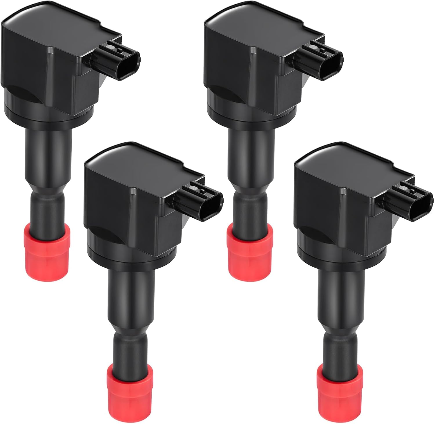 BDFHYK Ignition Coil Packs Compatible with Honda Fit 2007-2008 1.5L l4,Coil for 30520PWC003 30520PWCS01 610-50119 UF581 Set of 4 4PCS-Ignition Coil UF581