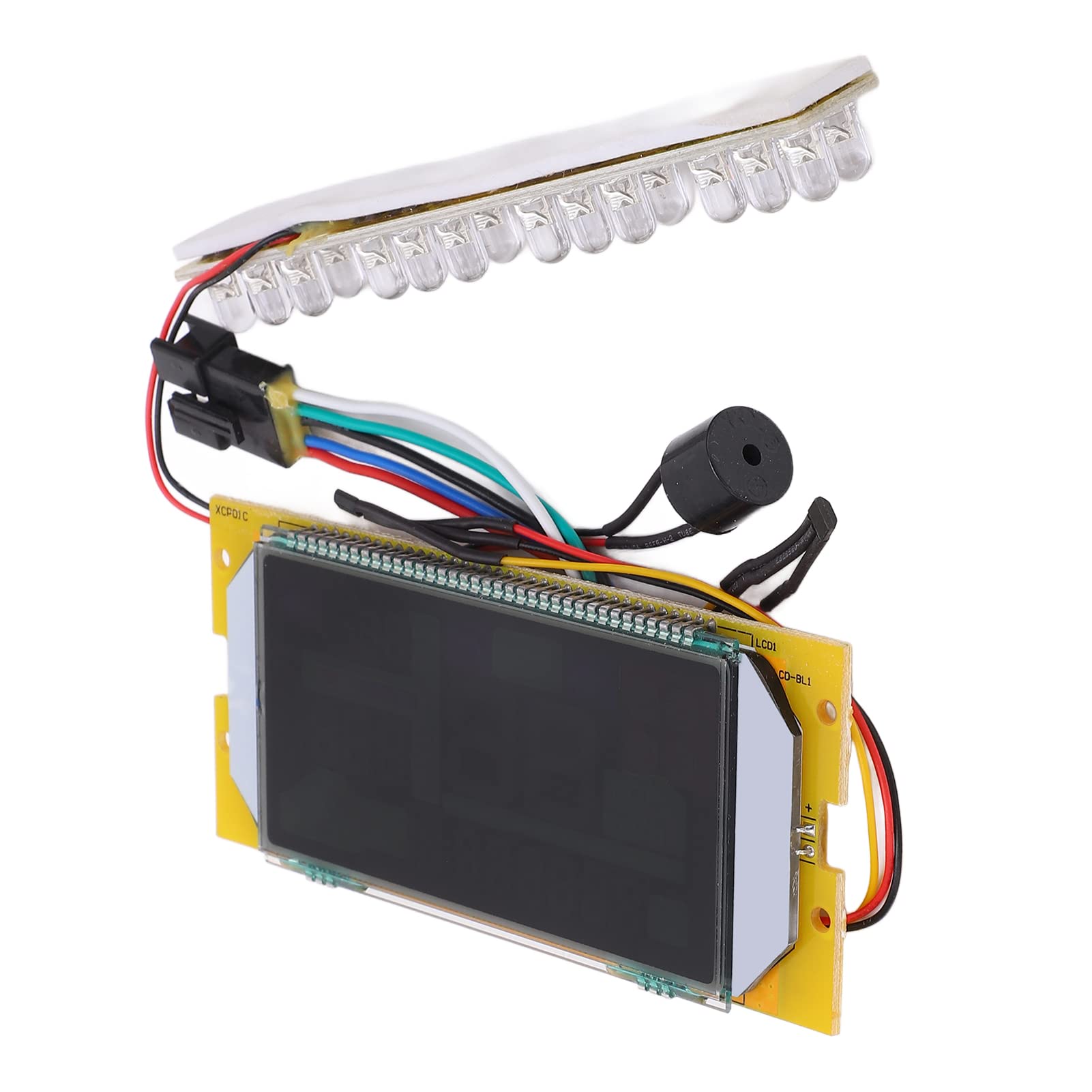 Ekran Wyświetlacza Hulajnogi Elektrycznej 36 V, Panel Sterowania Wyświetlaczem Roweru E Wodoodporny Wyświetlacz LCD Silnika Elektrycznego Roweru do Hulajnogi Elektrycznej