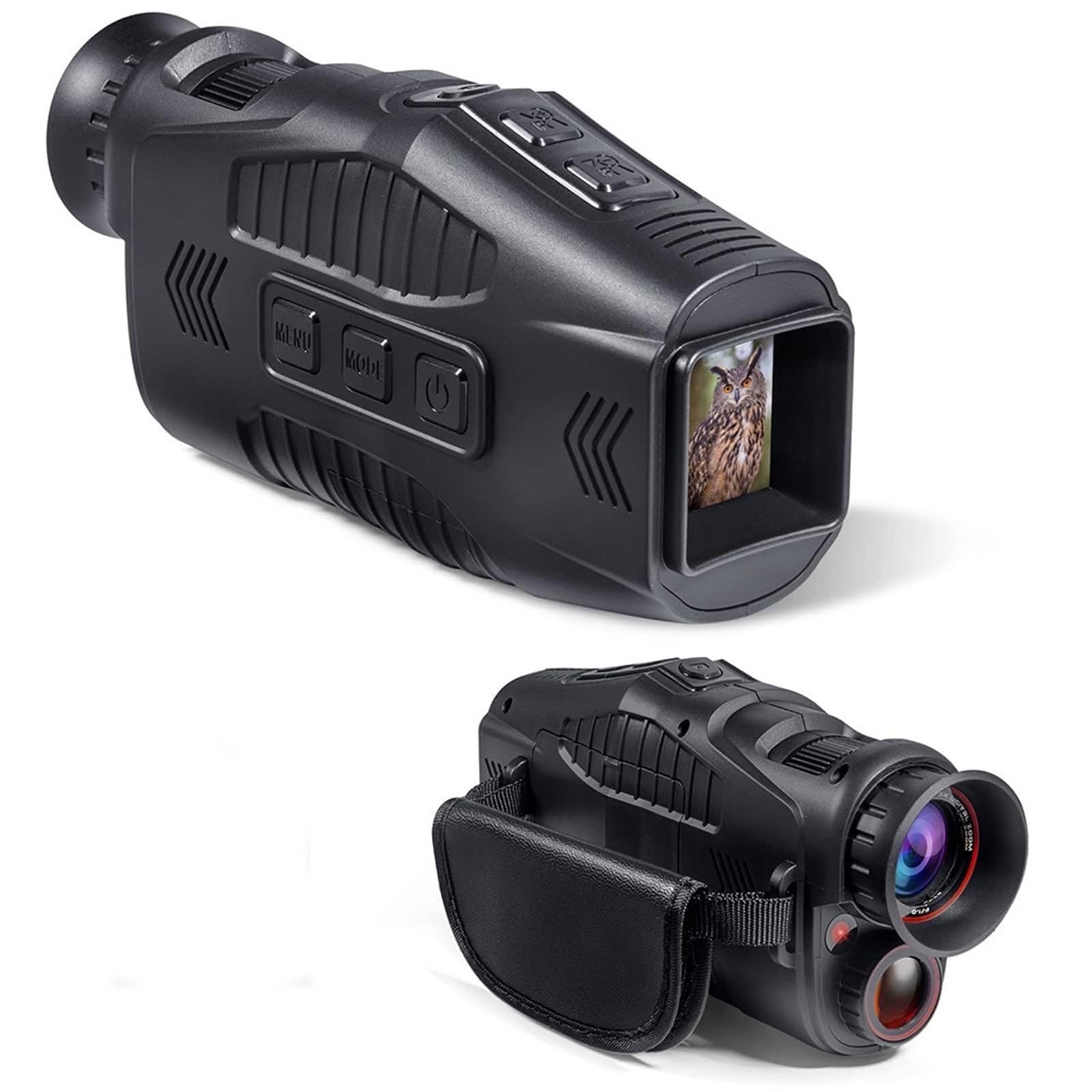 Gogle noktowizyjne, 1080P HD monokularowy noktowizor akumulator na podczerwień 5x zoom cyfrowy gogle polowanie Camping teleskop nagrywanie na zewnątrz(R11 Wholesale Price)