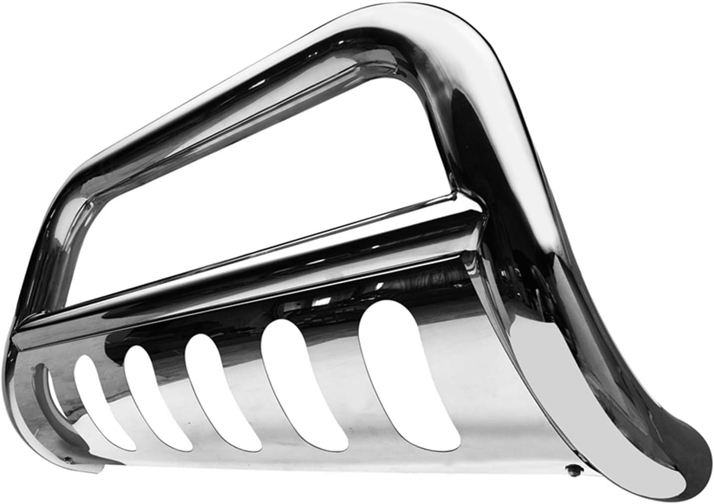 TAC Bull Bar Fit 2011-2016 Ford Super Duty F250 / F350 / F450 / F550 Pickup Truck 3 Inch Stainless Steel Front Bumper Grille Guard Brush Guard Off Road Exterior Accessory