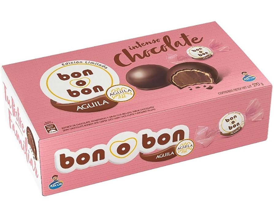 Amazon.com : Bon o Bon Aguila - Dark Chocolate Bonbon and