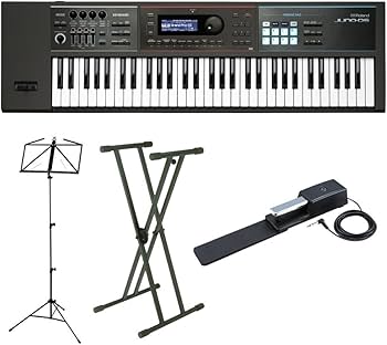 Amazon | Roland JUNO-DS61 ブラック 61鍵盤 シンセサイザーセット