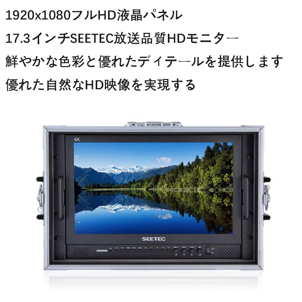 Amazon.co.jp: SEETEC P173-9HSD-CO 17.3 インチ プレイバックモニター