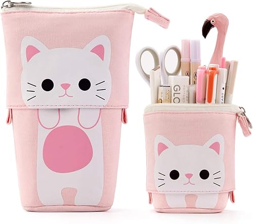 EASTHILL Estuche para lápices de gran capacidad, organizador de cajas de almacenamiento grande para diario de balas