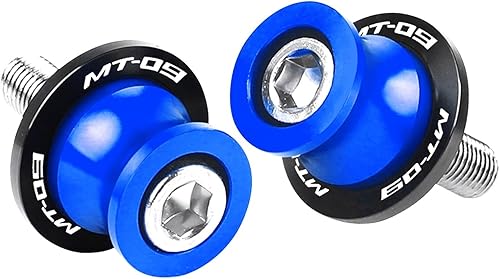 Miniatura 6 de for MT09 MT-09 SP 2013 2014 2015 2016 2017 2018 2019 2020 2021 2022 2023 2024+ 6MM Swingarm Spools Stand Screws Slider