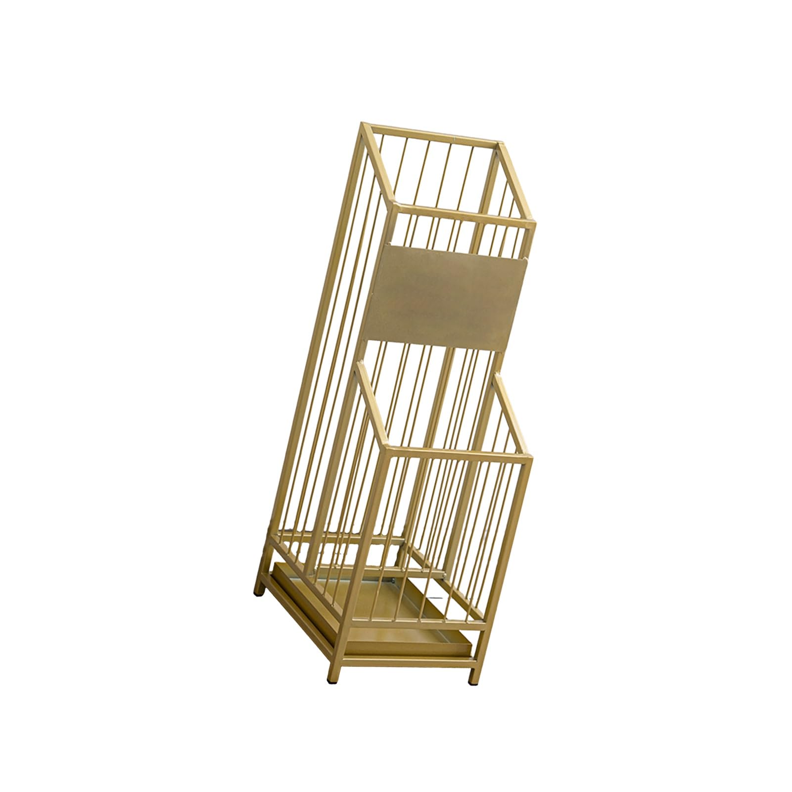 GHHVFEC Umbrella Stand, 2-Tier Square Holder, Umbrella Storage Bucket for Entryway Home Office