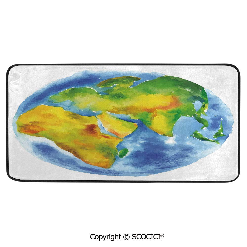 Soft Long Rug Rectangular Area mat for Bedroom Baby Room Decor Round ...