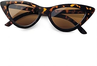 Joopin Katzenauge Sonnenbrille Damen und Sonnenbrille Damen Polarisiert UV400 Schutz 90er Klassisch Vintage Retro Dreieck ...